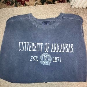 University of Arkansas comfort colors size large